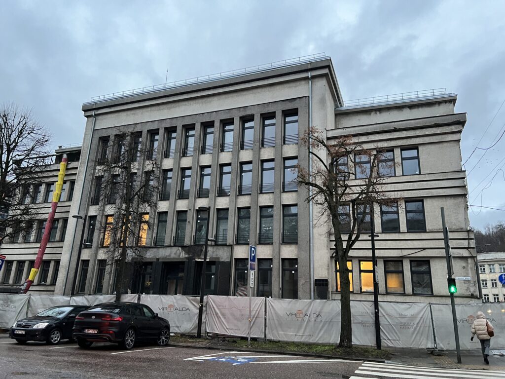 Kauno apskrities vyriausiasis policijos komisariatas Vytauto pr. (Vytauto pr. 91) - Administrative - construction photos