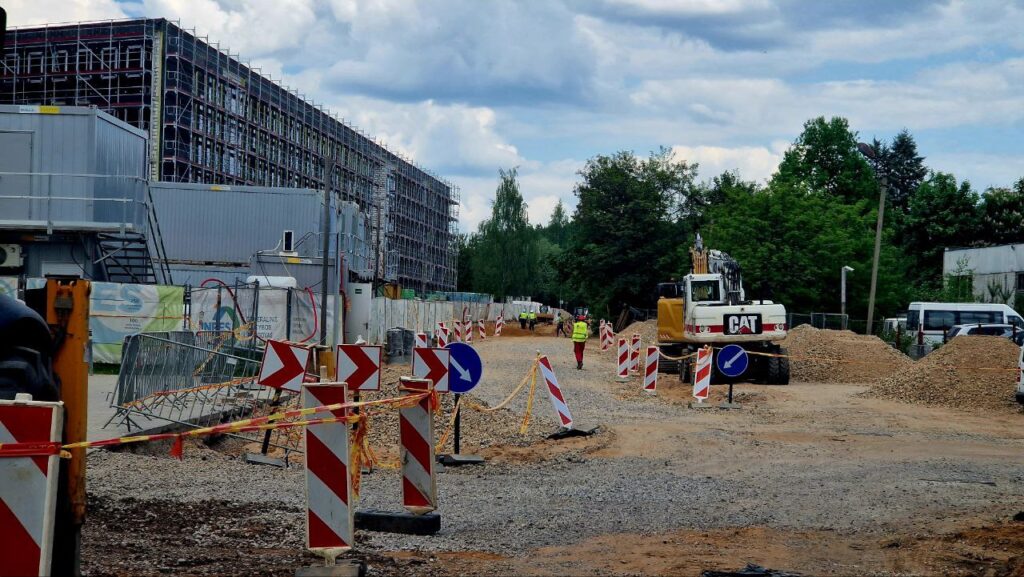 5-asis policijos komisariatas ir Kelių policija (Sietyno g. 24) - Administrative - construction photos