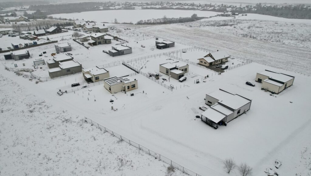Pakrantės namai (Žygimantų g., Pakrantės g., Paklnės g.) - Private house community - construction photos