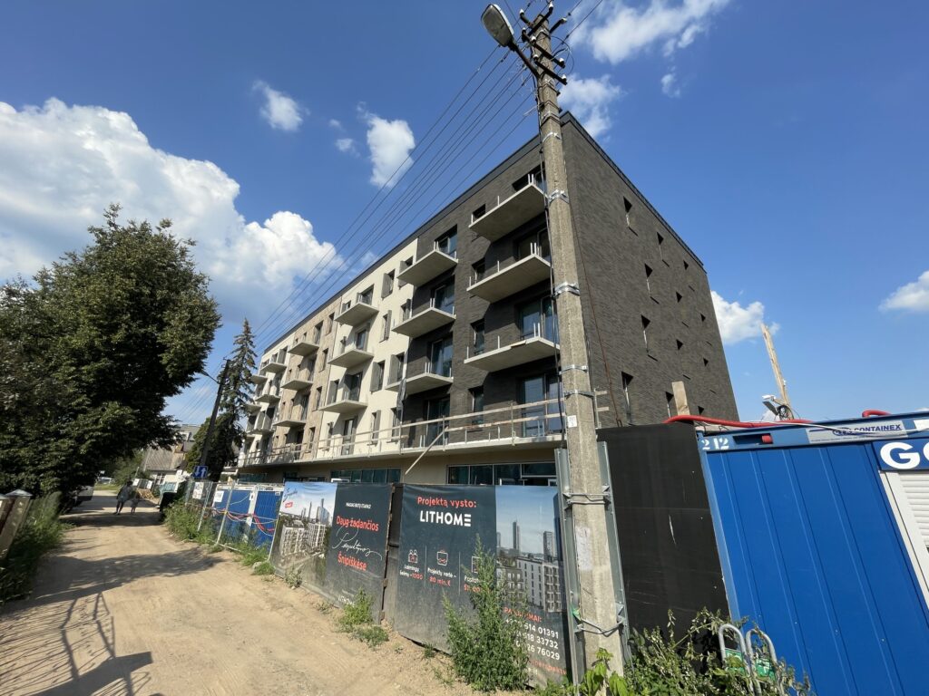 Šnipiškių perspektyvos 2 etapas (Šatrijos g. 7) - Multi apartment - construction photos
