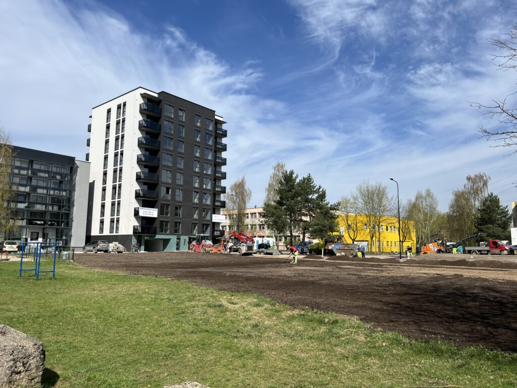 Laisvės 45A (Laisvės pr. 45A) - Multi apartment - construction photos