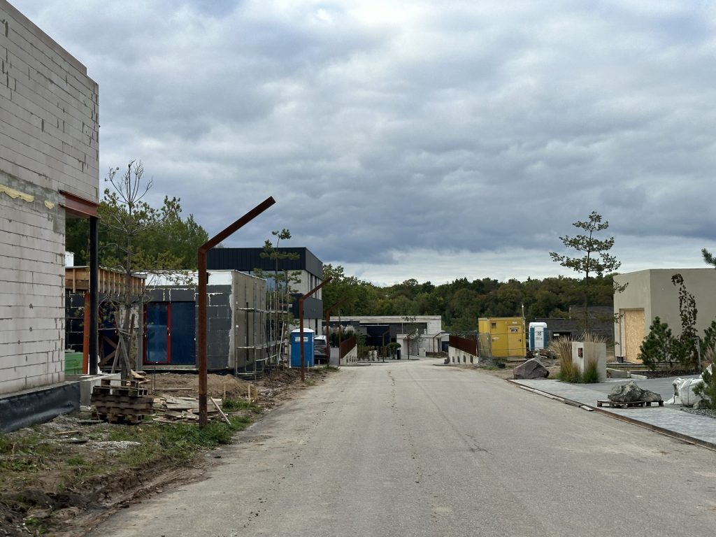 NOA namai (Perkūno al., Pūgos al., Kaitros al., Vandenio al.) - Private house community - construction photos