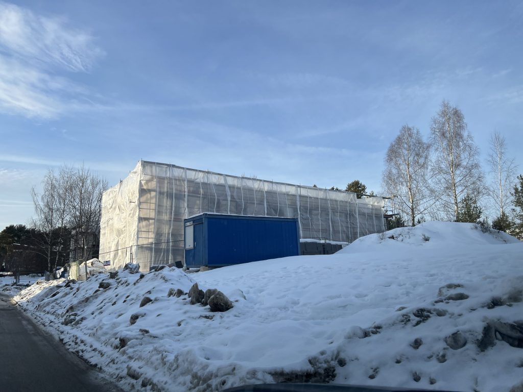 Pretorijaus namai 2 etapas (M. Pretorijaus g. 18, 20, 22, 24) - Rindu mājas - būvdarbu attēli