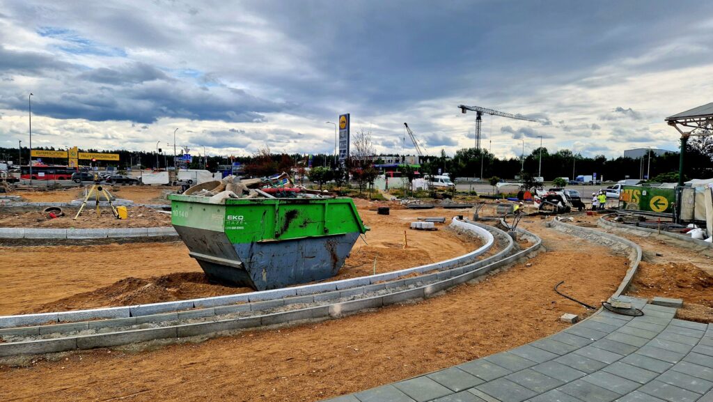 Paneriškių gatvės atkarpa iki Gariūnų g (Paneriškių g.) - Bike path, Street - construction photos