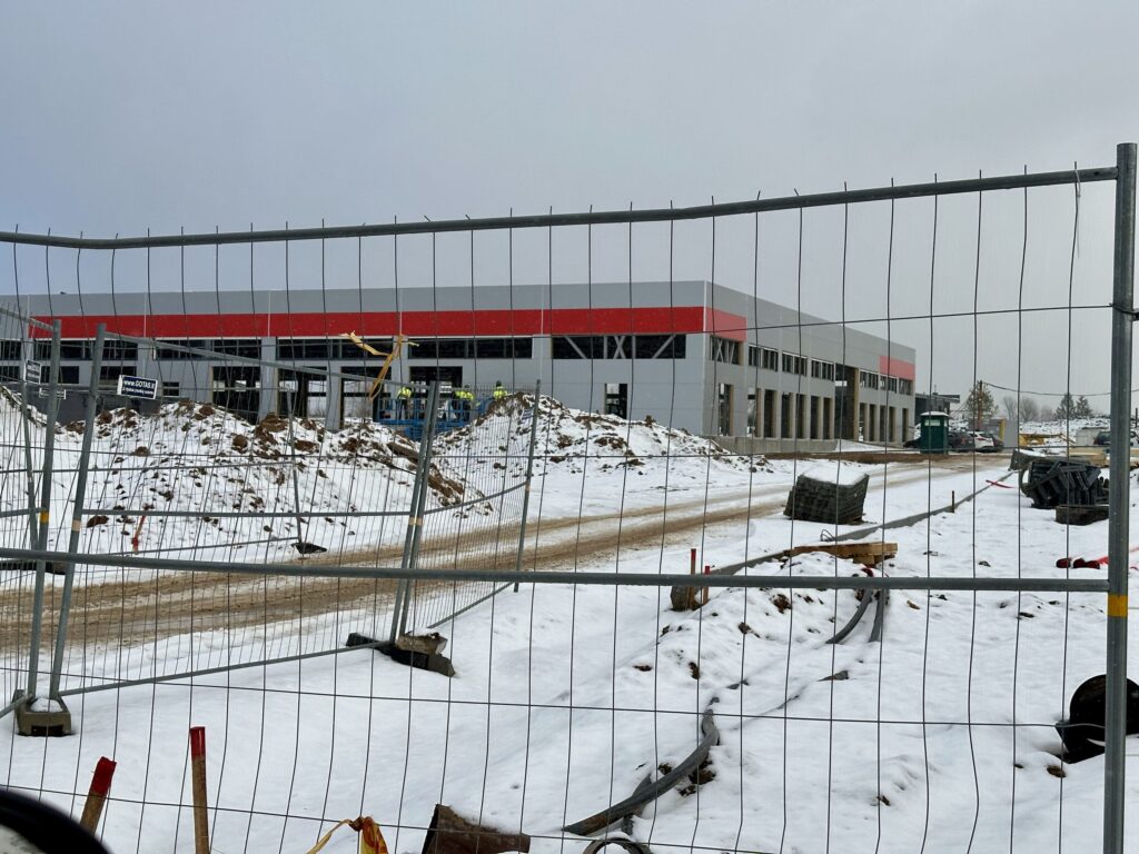 Vilties g. 15 (Vilties g. 15, Kuprioniškių k., Nemėžio sen.) - Warehouse / Distribution center - construction photos