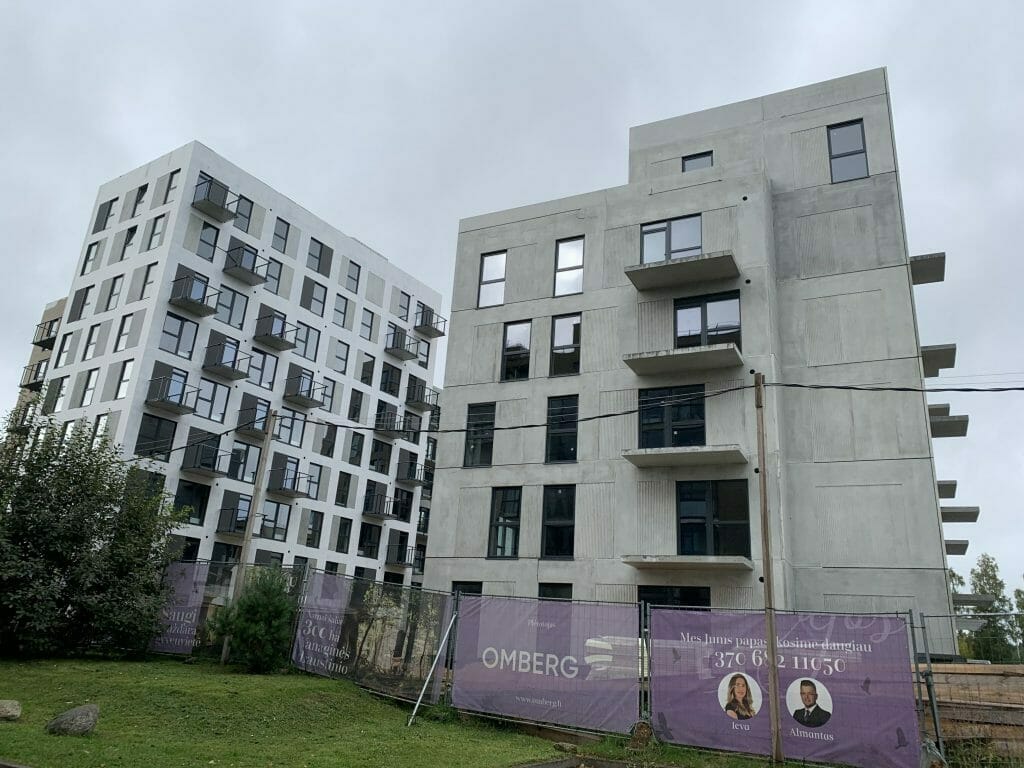 Bajorų lajos 2 etapas (Bajorų kel. 29) - Daugiabutis - statybų nuotraukos