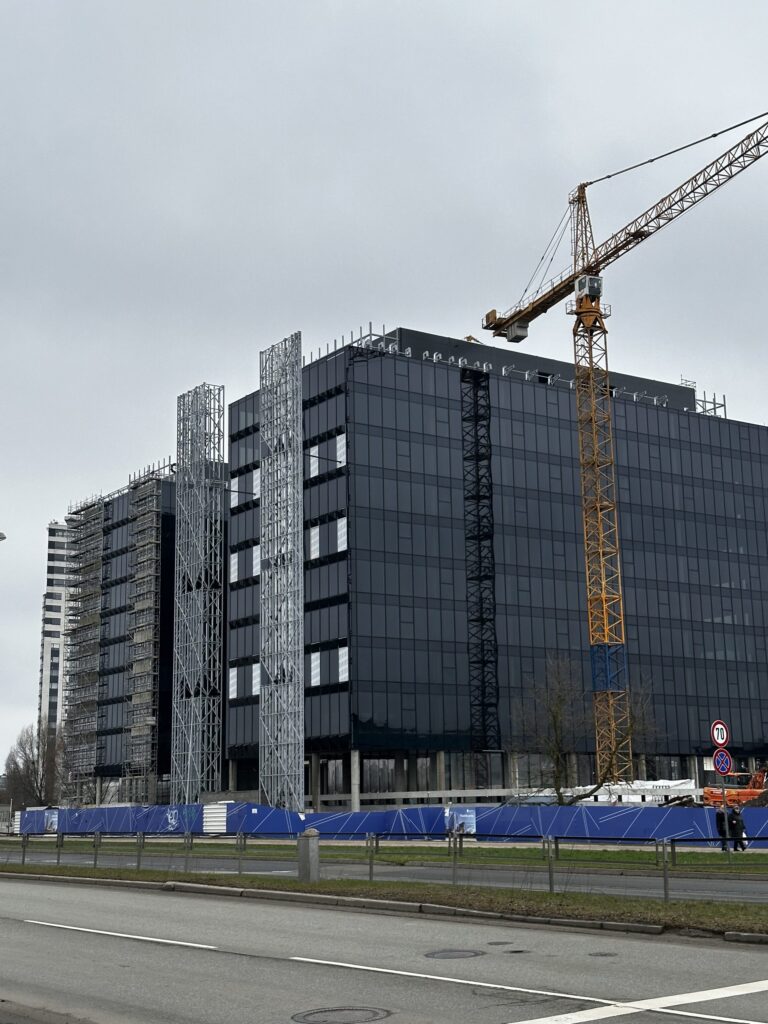 Elemental Business Centre (Skanstes iela 25) - Office center - construction photos