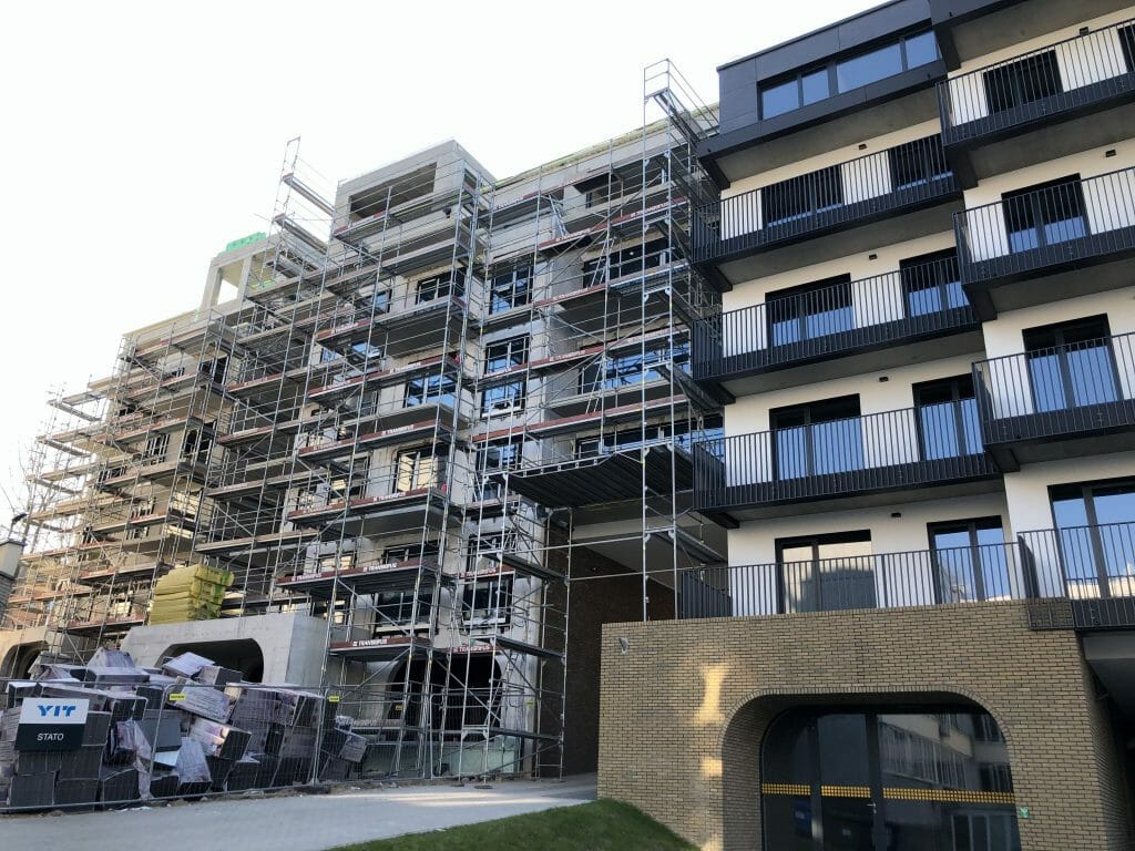 Matau Vilnių 2 etapas (Aludarių g. 7) - Daudzdzīvokļu nams - būvdarbu attēli