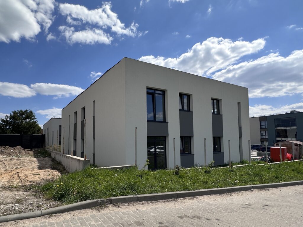 Naujasis Antakalnis Taurijos g. 45, 47, 49, 51, 53, 55 (Taurijos g. 45, 47, 49, 51, 53, 55) - Row housing - construction photos