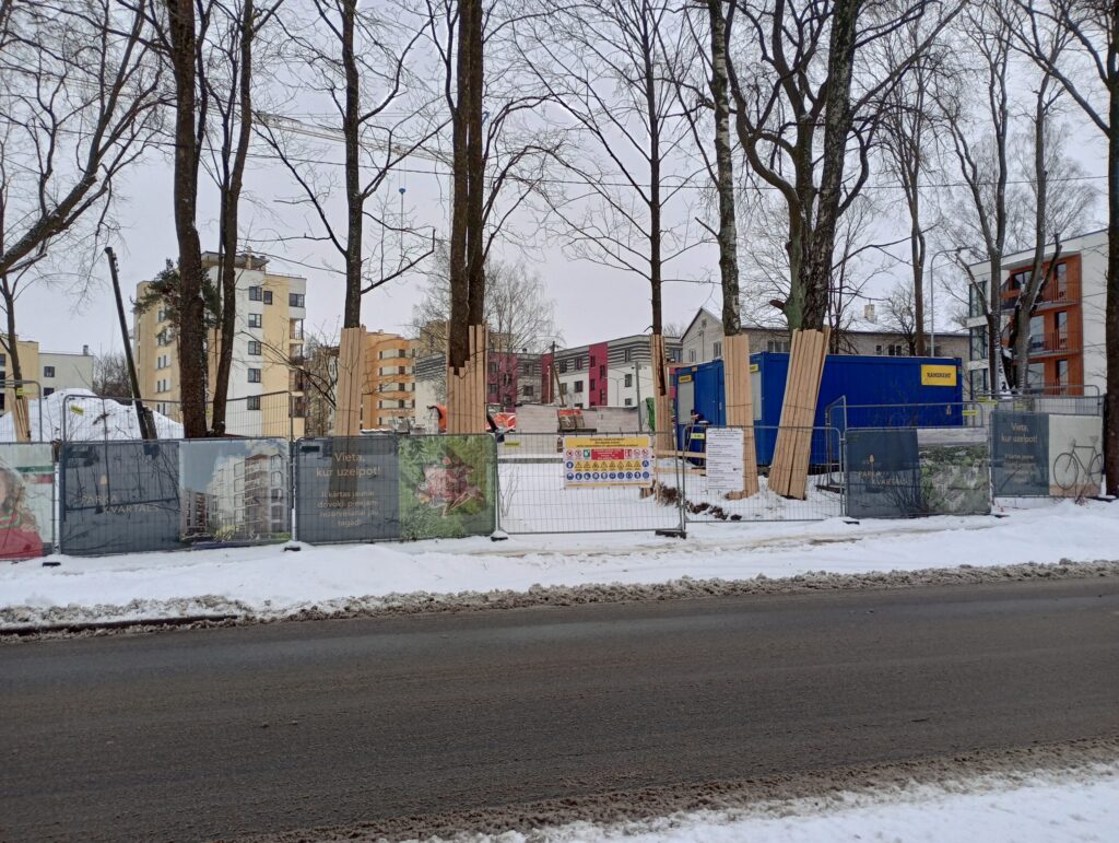 Parka kvartāls 2 kārta (Mazā Stērstu 6) - Multi apartment - construction photos