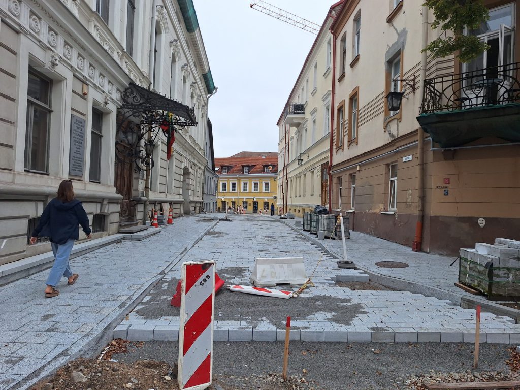 Tilto g., Ž. Liauksmino g. remontas 2 etapas (Tilto g., Ž. Liauksmino g.) - Street - construction photos