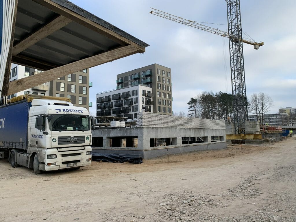 B Kvadratu (Bajorų kel. 29) (Bajorų kel. 29) - Multi apartment - construction photos