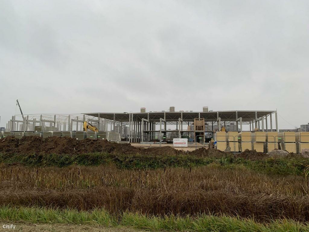 Islandijos pl. 161 (Islandijos pl. 161) - Stock office / Flex space - construction photos