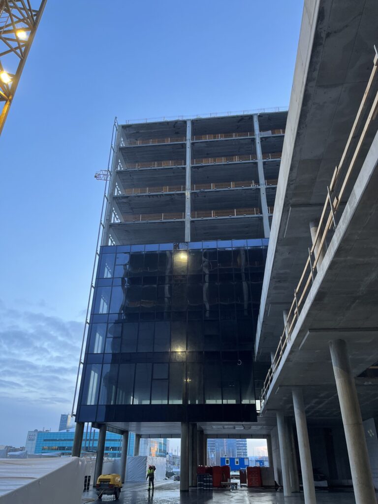 Elemental Business Centre (Skanstes iela 25) - Office center - construction photos