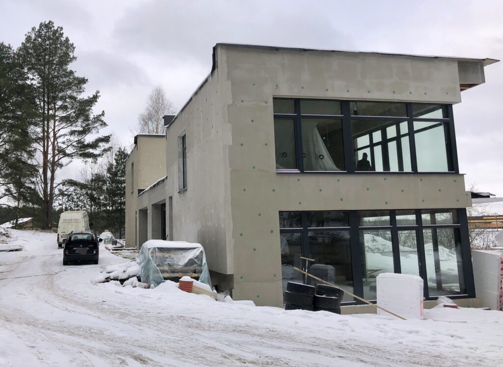 Terasų g. 19 (Terasų g. 19) - Rindu mājas - būvdarbu attēli