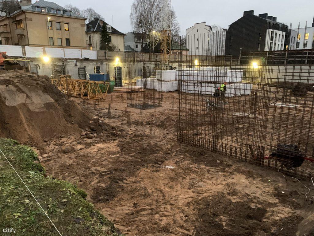 Parko namai 3 etapas (Krėvos g. 6) - Multi apartment - construction photos