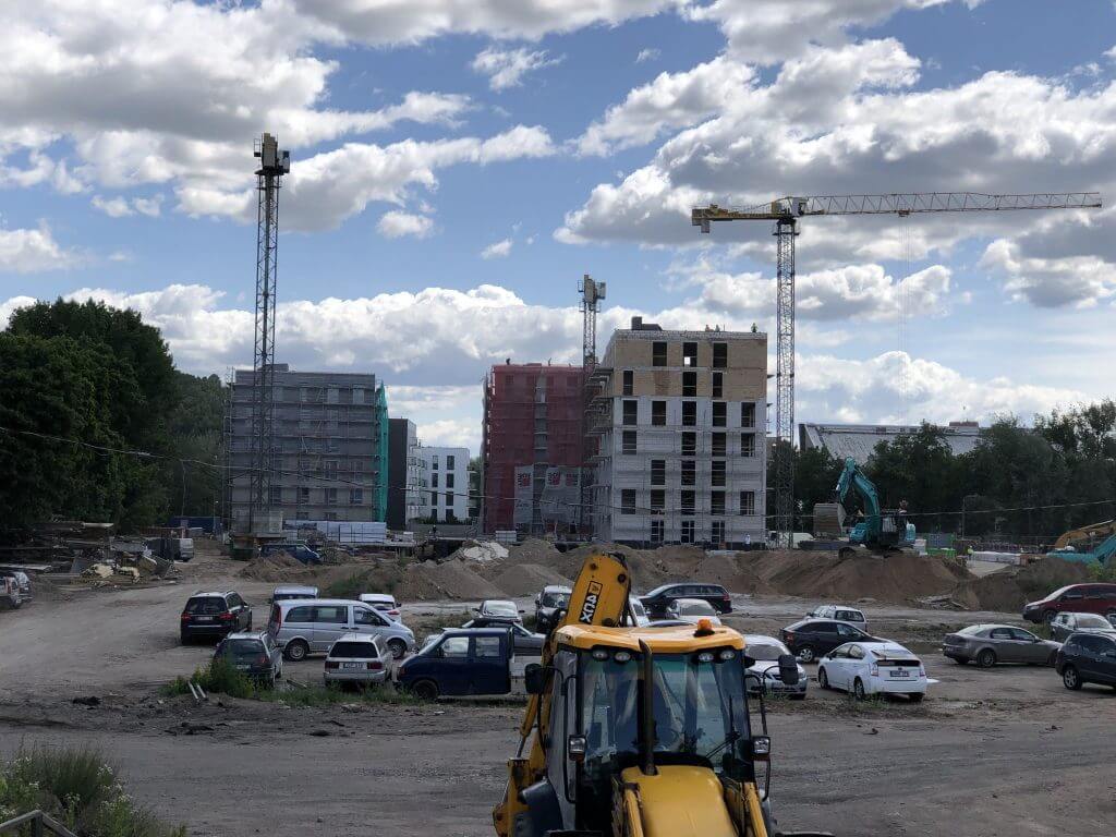 Centro rezidencija 2 etapas (Rinktinės g. 3) - Multi apartment - construction photos