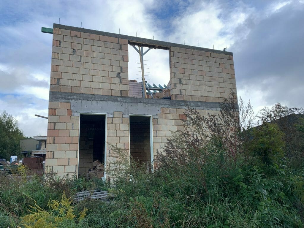 Jūžintų g. 1, 3, 5. 5A, 7, 7A, Raudonės g. 7 (Jūžintų g. 1, 3, 5. 5A, 7, 7A, Raudonės g. 7) - Private house community, Row housing - construction photos