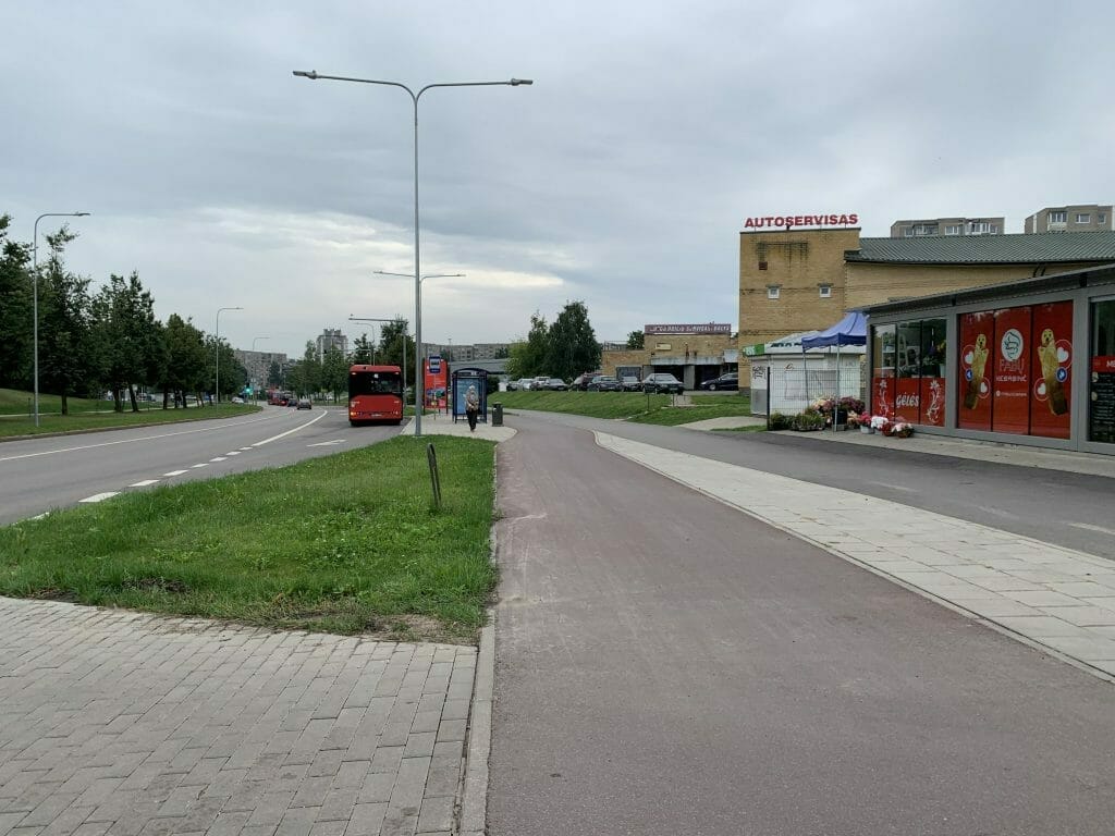 S. Stanevičiaus g. dviračių takas (S. Stanevičiaus g.) - Bike path - construction photos