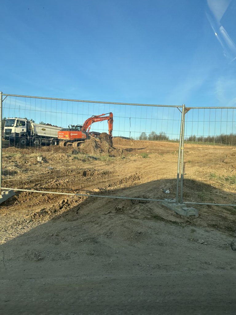 IKI Lentvario g. 130 (Lentvario g. 130) - Pārtikas veikals - būvdarbu attēli