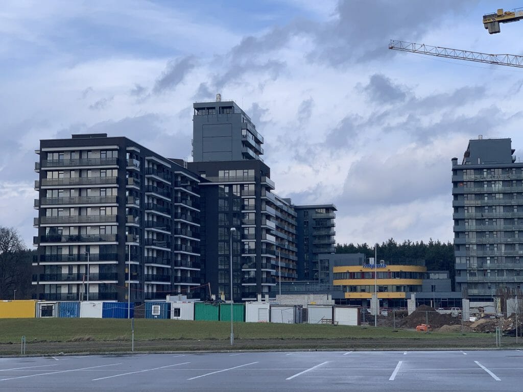 Trinapolio namai 2 etapas (Trinapolio g. 3) - Multi apartment - construction photos