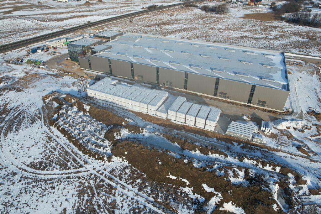KG Constructions Group gamykla (Beržų g. 14) - Light manufacturing - construction photos