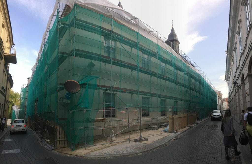 Bokšto skveras (Bokšto g. 6) - Food services, Resort - construction photos