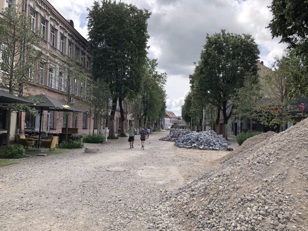 Vilniaus g. rekonstrukcija (Vilniaus g.) - Street - construction photos