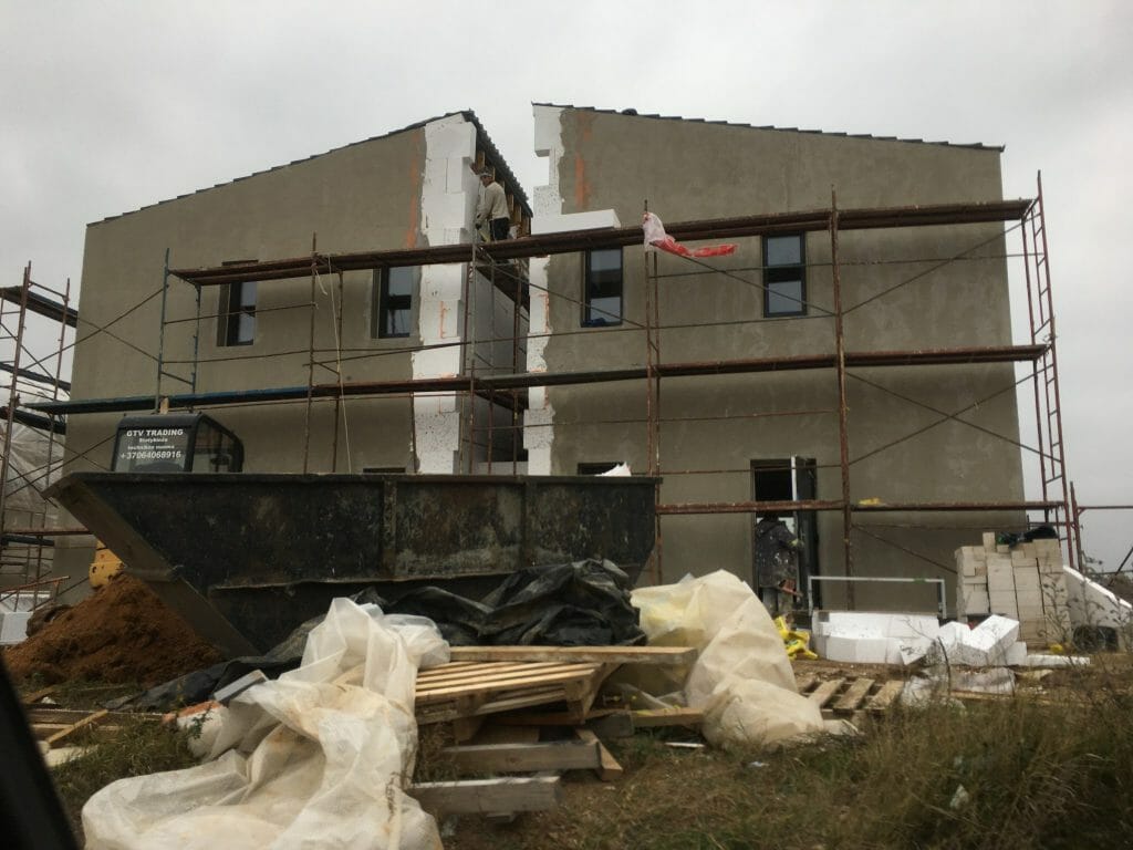 Vilniaus kalvos (Dusmenų g., Jovariškių g., Užutrakio g.) - Land plots - construction photos