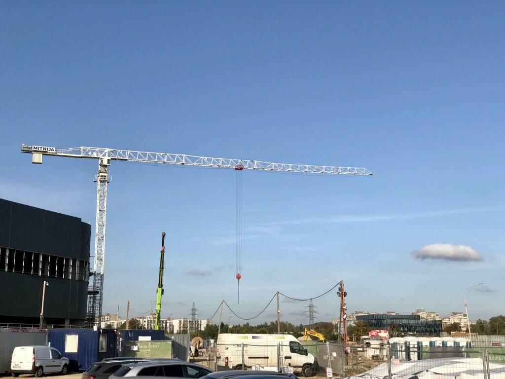 Automobilių stovėjimo aikštelė Pociūno g. (Vytauto Pociūno g. 2A) - Parking facility - construction photos