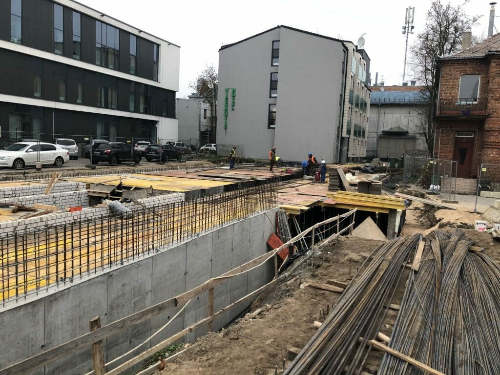 Viešbučio "Algiro" plėtra (Savanorių pr. 120) - Hotell - ehituse fotod