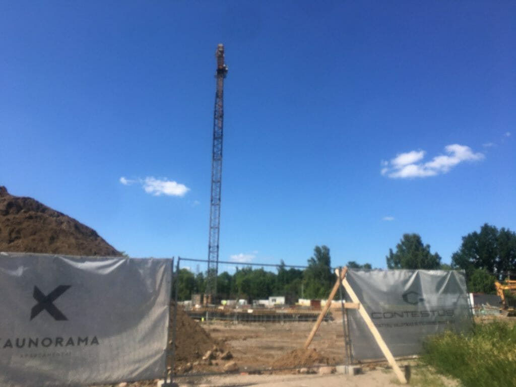 Kaunorama 1 etapas (A ir B namas) (A. Juozapavičiaus pr. 139A) - Multi apartment - construction photos