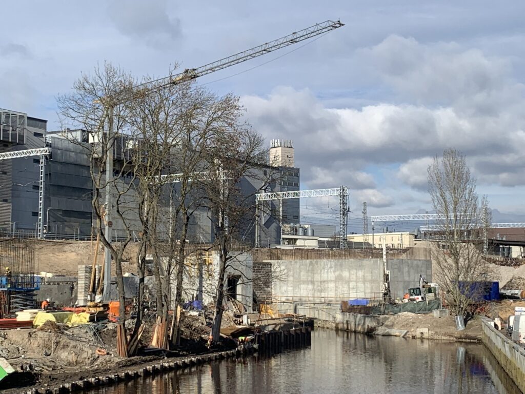Labiekārtojums no Prāgas ielas līdz Pilsētas kanālam (Prāgas iela 2) - Railroad - construction photos