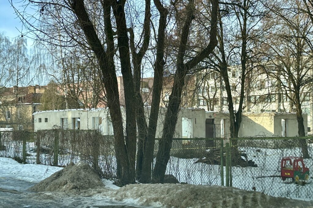 Savanorių pr. 55 (Savanorių pr. 55) - Specialized care center - construction photos