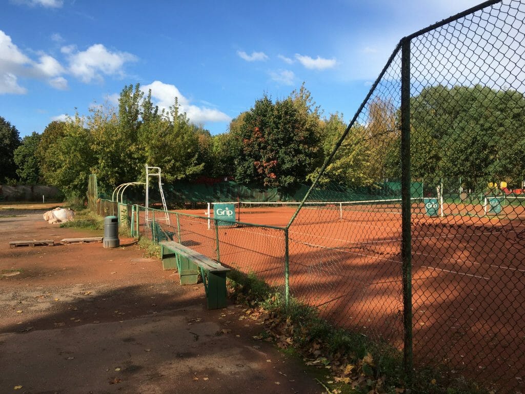 Teniso aikštynai (K. Donelaičio g. 6A) - Sports field or court - construction photos