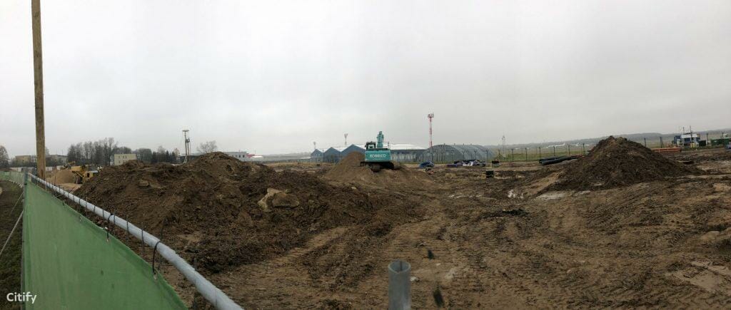 DHL siuntų terminalas Rodūnios kel. (Rodūnios kel. 2) - Warehouse / Distribution center - construction photos