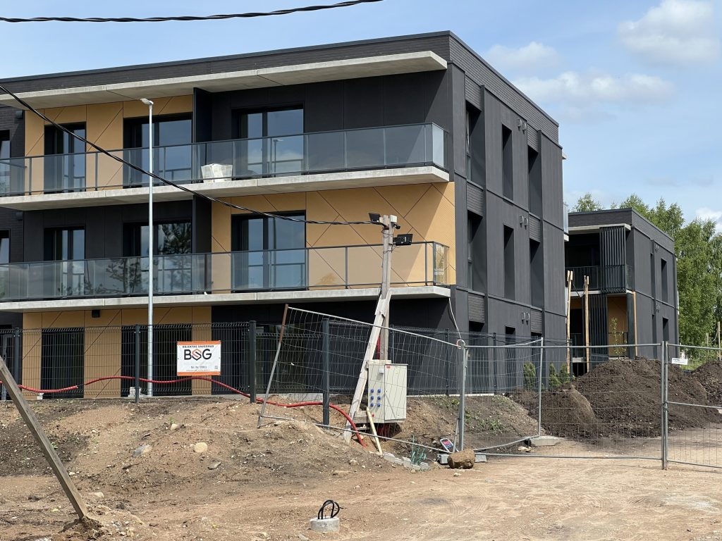 Ežero takais by CITUS (Sidaronių g. 37) - Daudzdzīvokļu nams - būvdarbu attēli