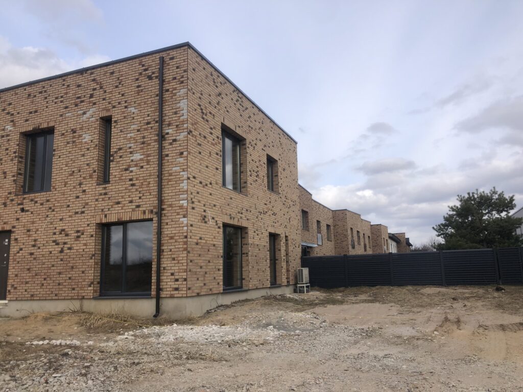 Naujasis Antakalnis Taurijos g. 57, 59, 61, 63, 65 (Taurijos g. 57, 59, 61, 63, 65) - Row housing - construction photos
