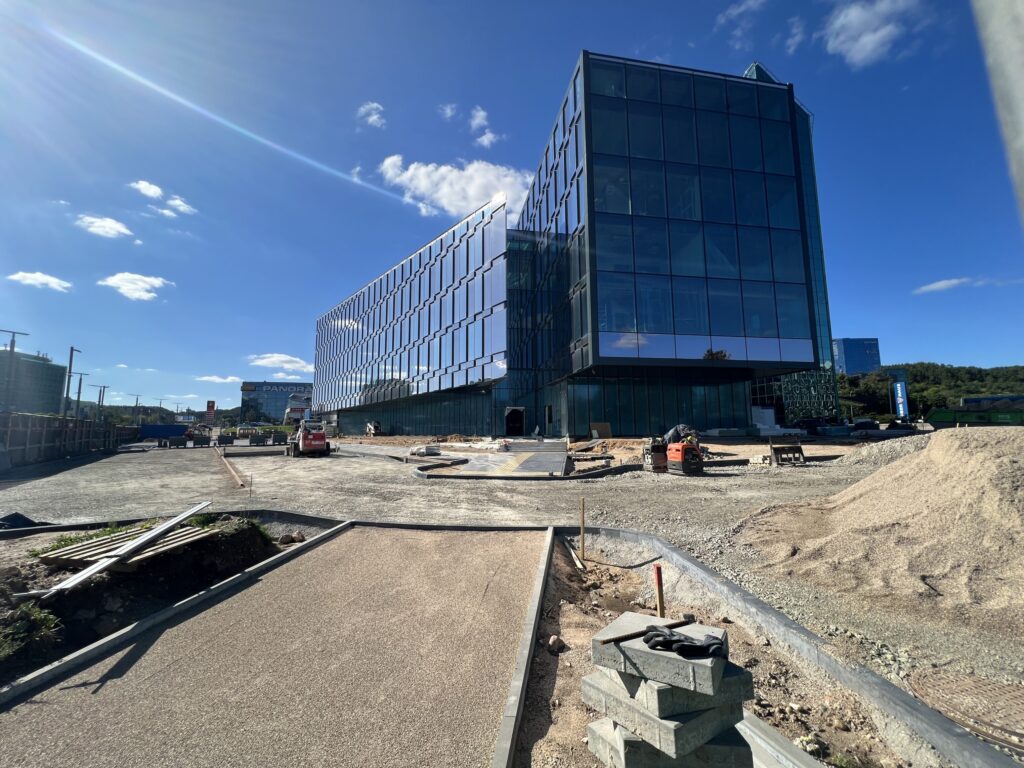 Teltonika Saltoniškių g. (Saltoniškių g. 14) - Office center - construction photos