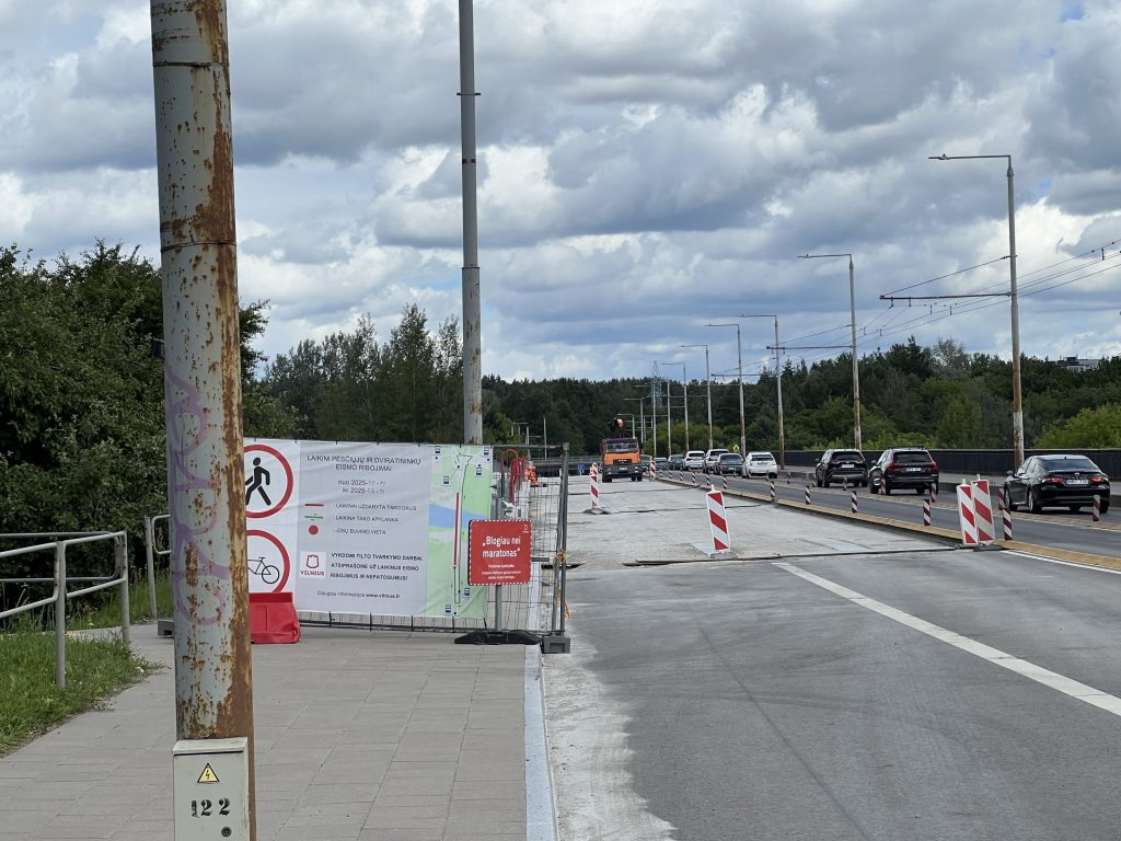 Valakampių tilto remontas (Kareivių g.) - Bridge - construction photos