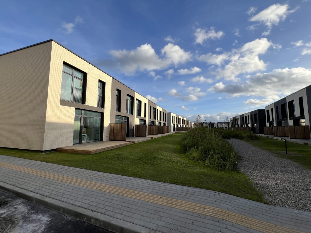 MO Garden 2 etapas (sublokuoti namai) (Mozūriškių g. 230) - Row housing - construction photos