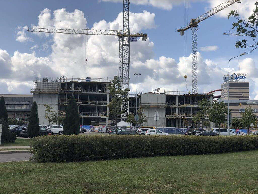 Nova (Vito Gerulaičio g. 18) - Office center - construction photos