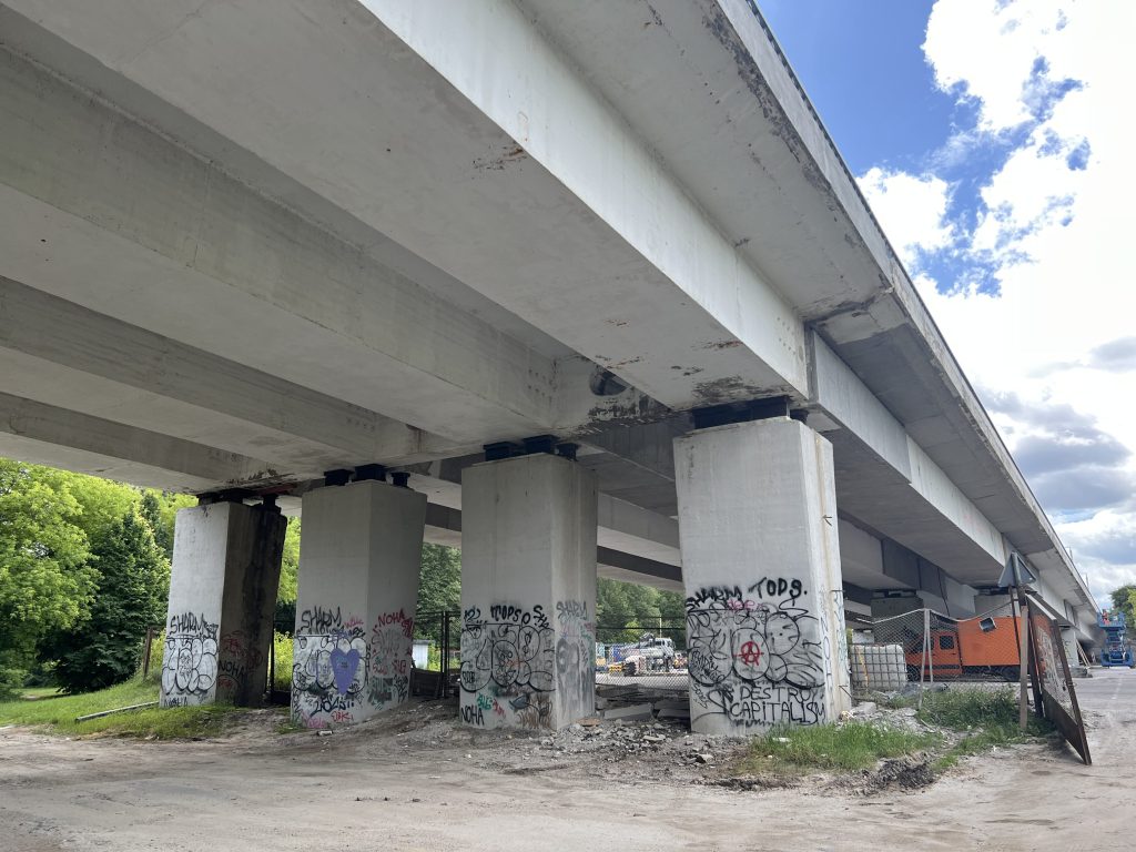 Valakampių tilto remontas (Kareivių g.) - Bridge - construction photos