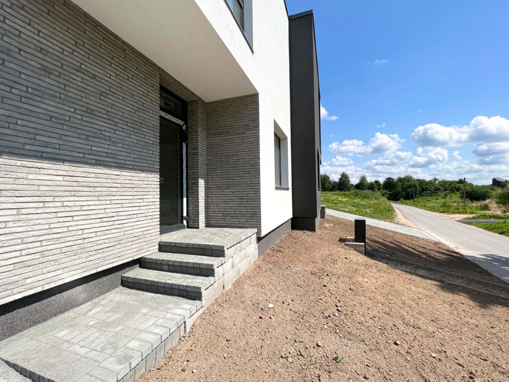 Barsukynės namai (Barsukynės g. 28, 28A) - Rindu mājas - būvdarbu attēli
