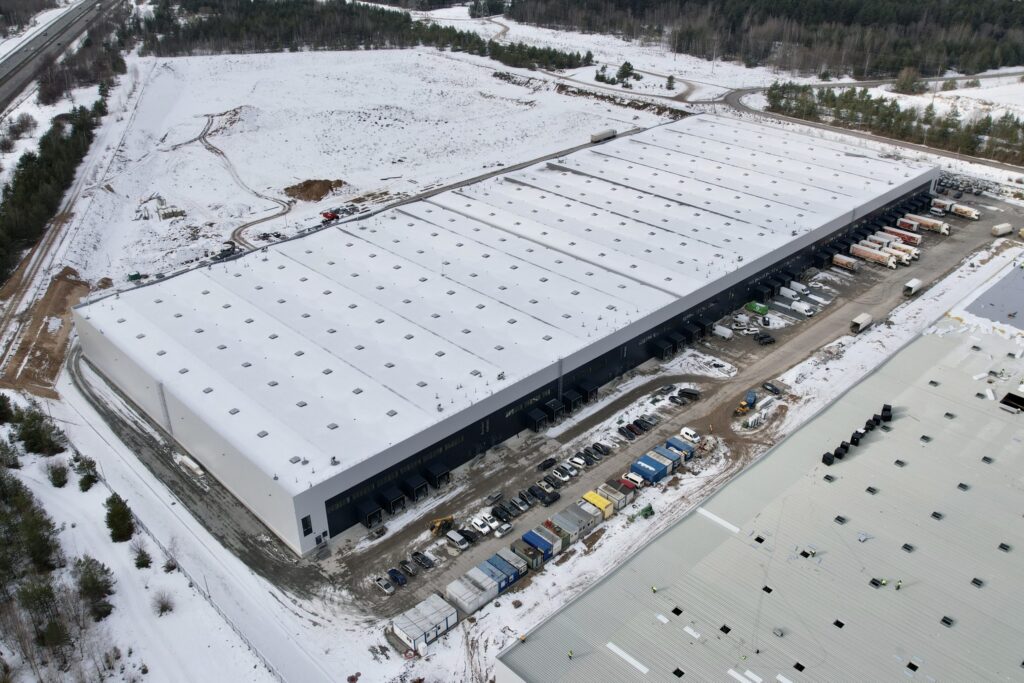 J55 logistikos centras 2 etapas (Jočionių g. 55) - Warehouse / Distribution center - construction photos