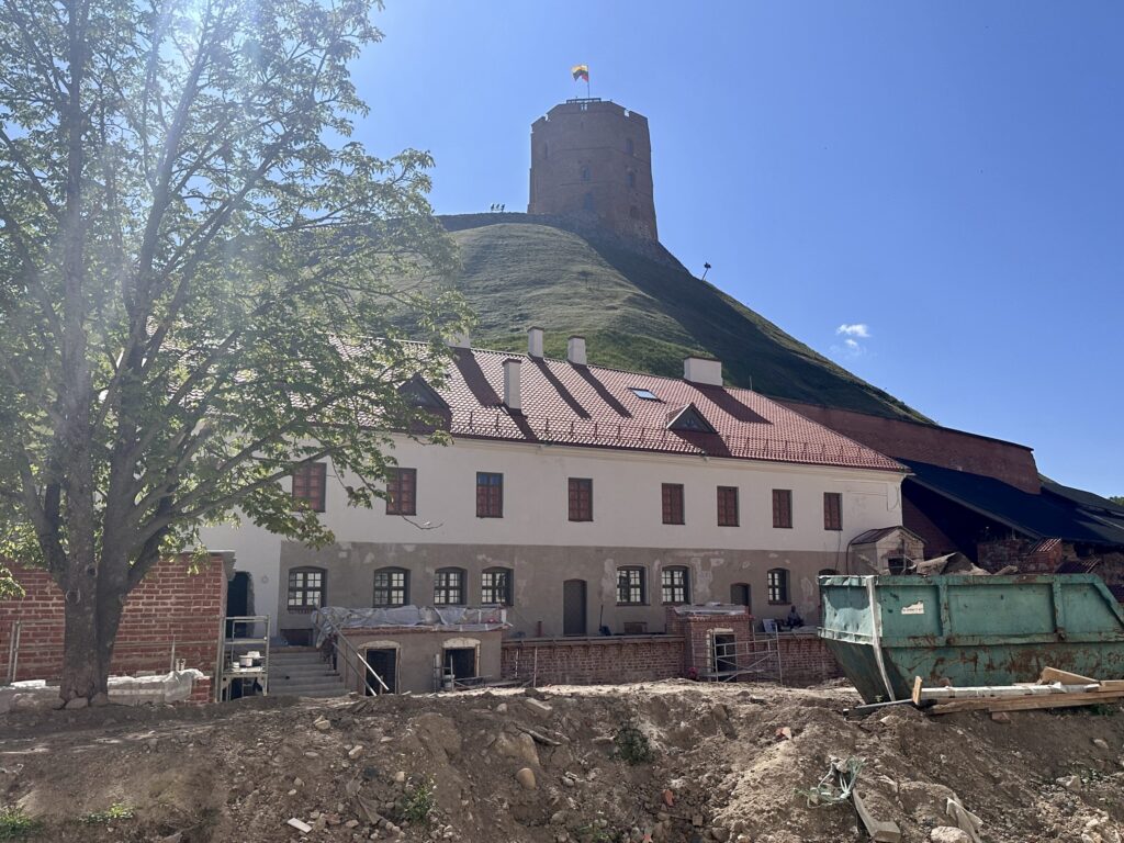 Pilininko namas (Arsenalo g. 1) - Museum - construction photos