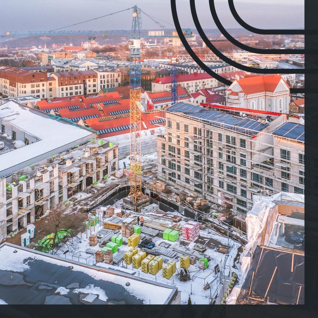 Algirdo promenada (Algirdo g. 48C) - Multi apartment - construction photos