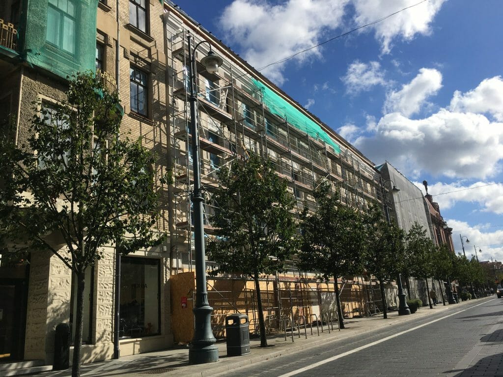 Gedimino 37 (Gedimino pr. 37) - Multi apartment - construction photos