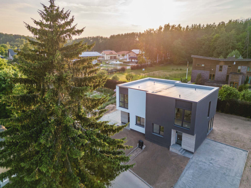 Barsukynės namai (Barsukynės g. 28, 28A) - Rindu mājas - būvdarbu attēli