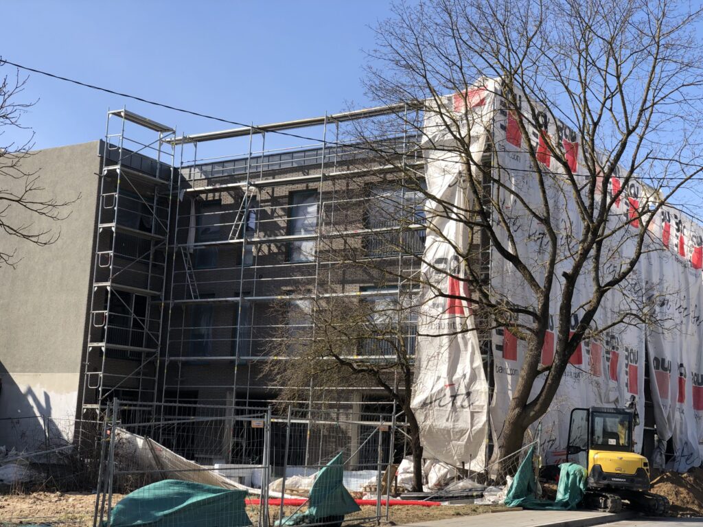 Sėlių 36 (Sėlių g. 36) - Daugiabutis - statybų nuotraukos